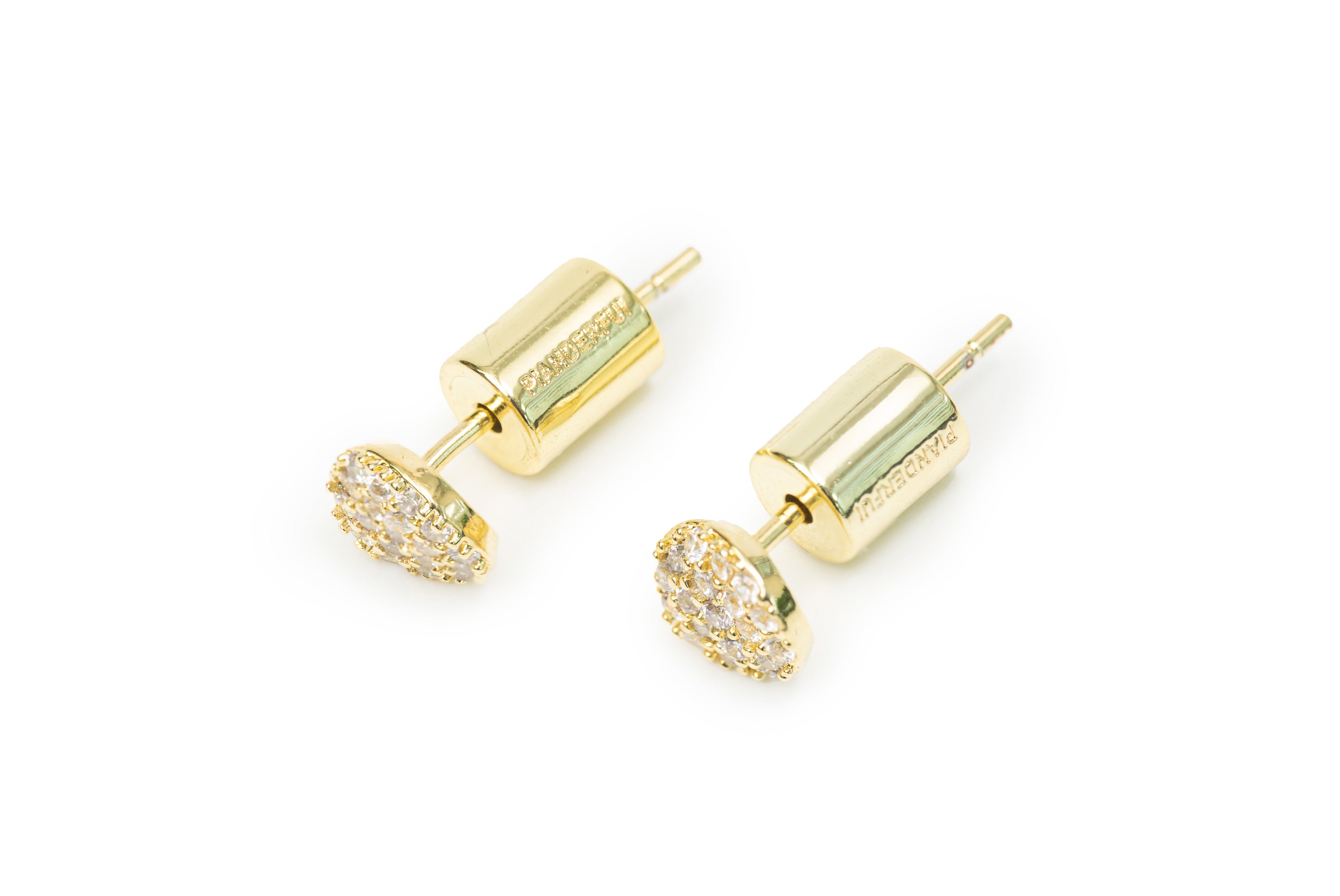 Golden Cute Mini Pack Studs Nap Earrings