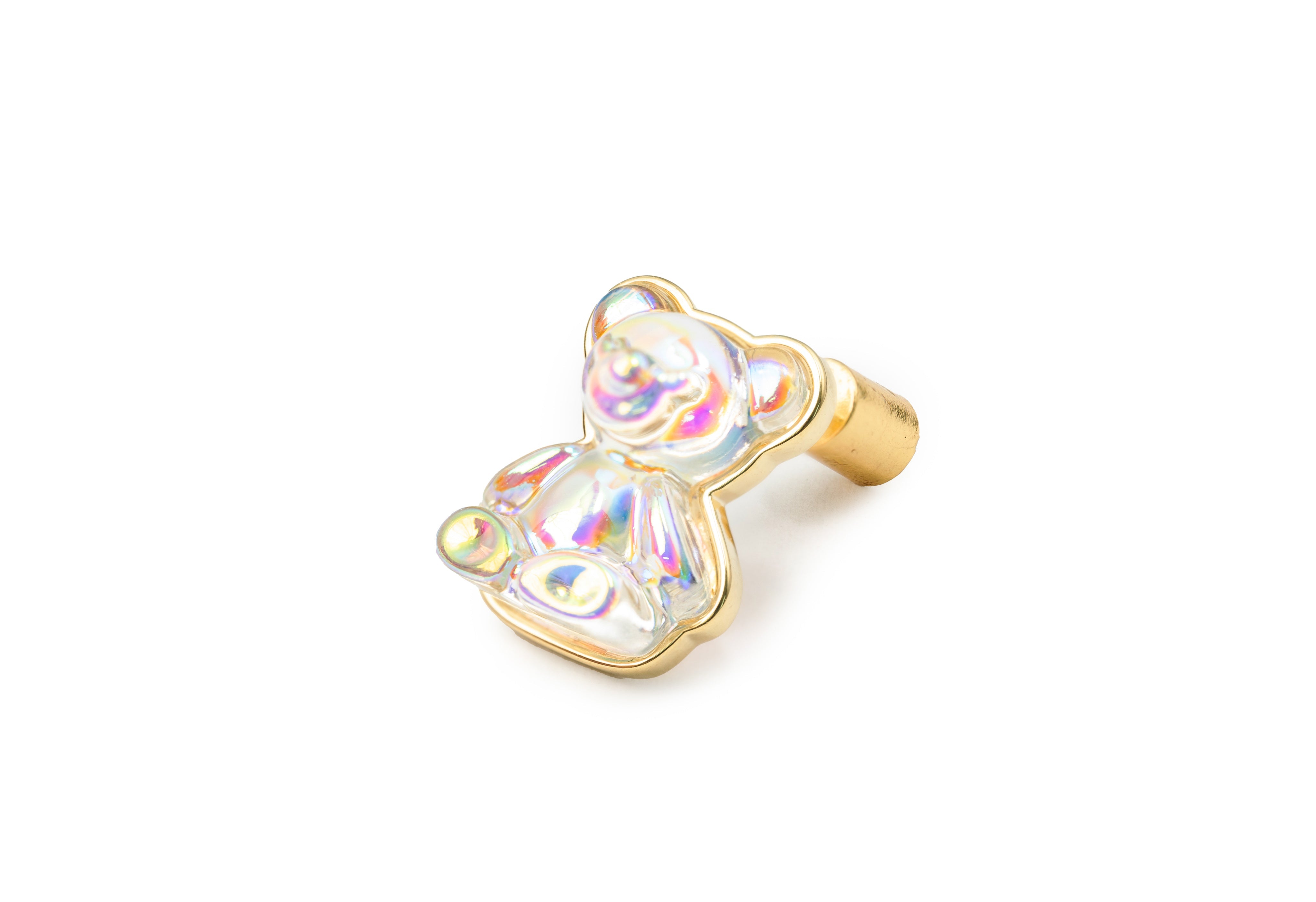 Golden Gummy Bear Studs Nap Earrings