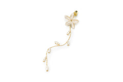 Golden Mystery Garden Drop Earrings