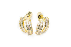 Golden Galaxy Studs - Golden Studs for Women