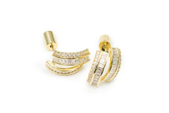 Golden Galaxy Studs - Golden Studs for Women