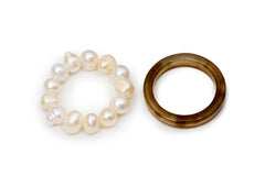 White and Brown Rings Pack