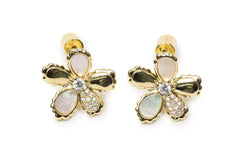 Golden Daisy Studs