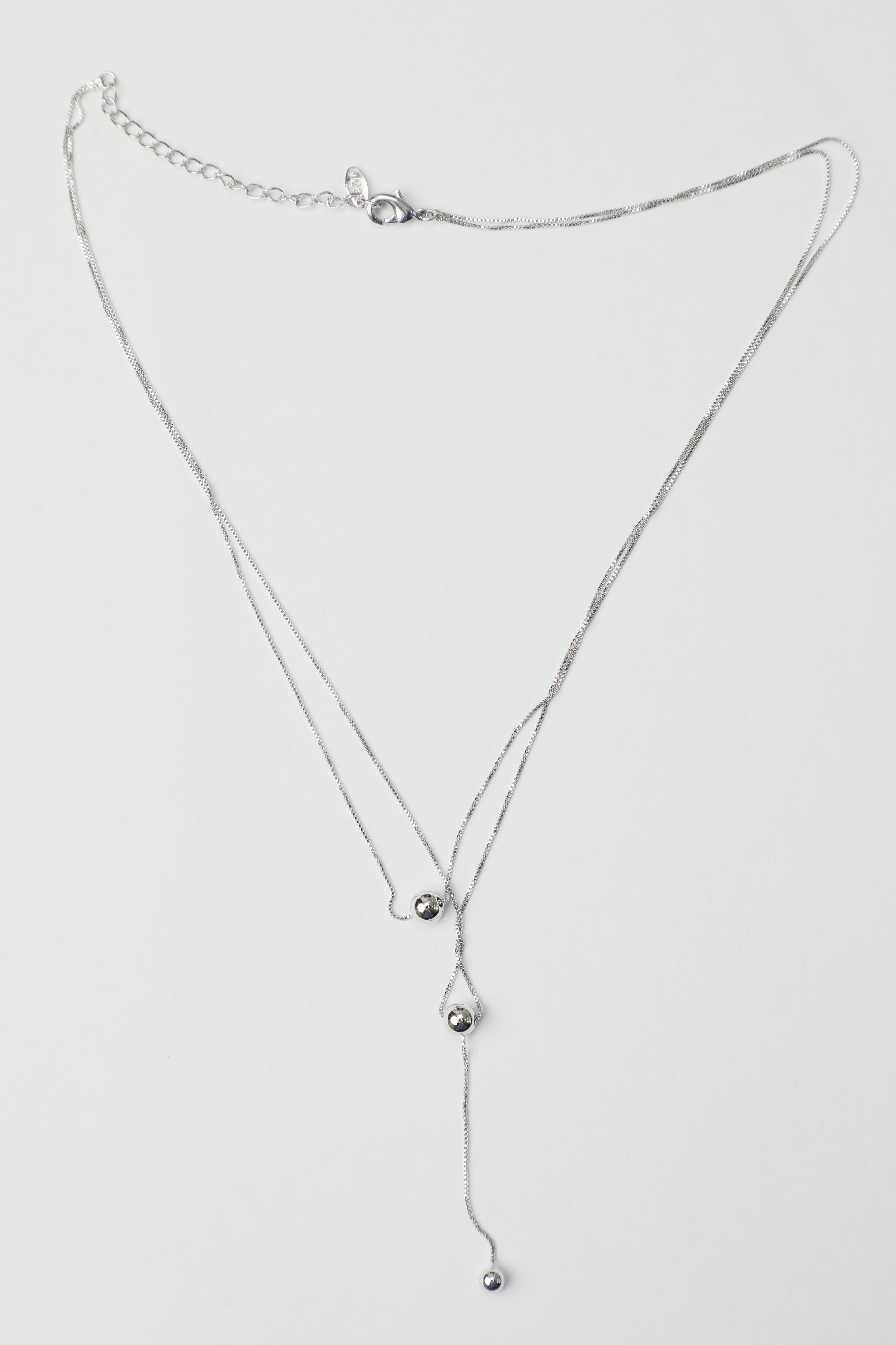 Silver Satellite Necklace