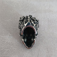 Halloween Thorn Skull Head Titanium Steel Pendant for Men