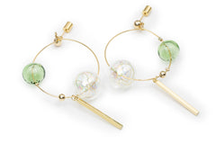 Golden Magic Bubble Drop Earrings