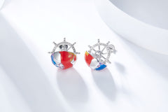 Traveling Starry Sky Enamel Studs for Women