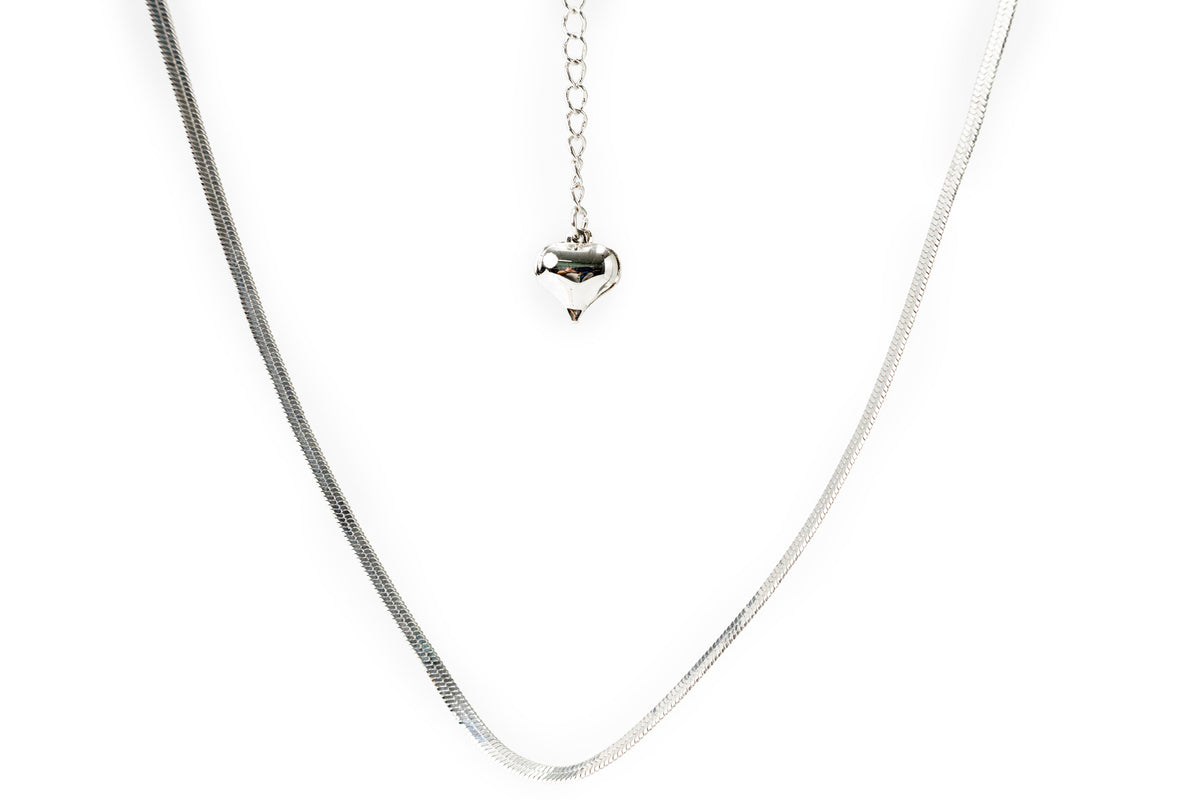 Silver Serpentine Necklace