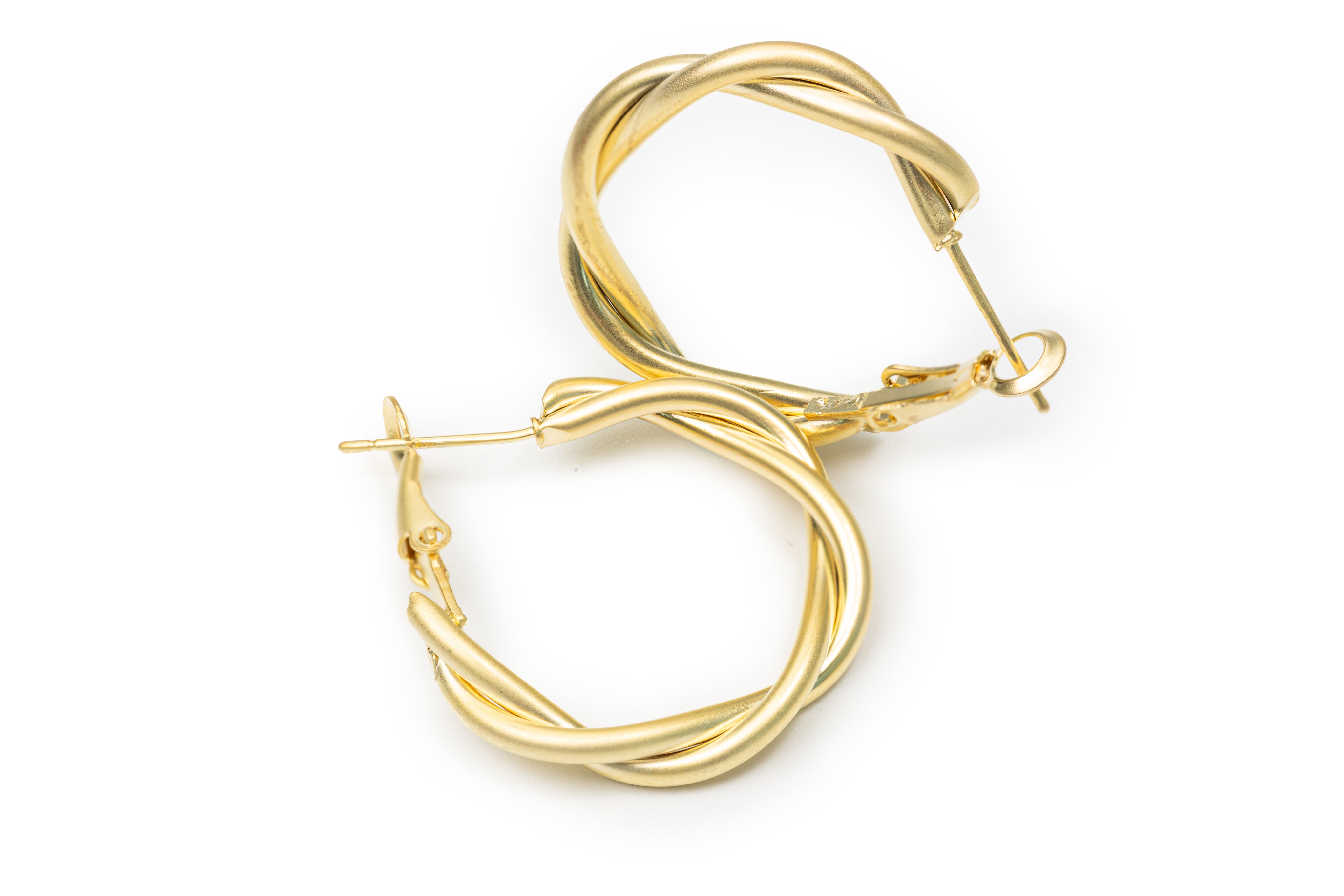 Irregular Round Hoops - Golden Hoop for Women