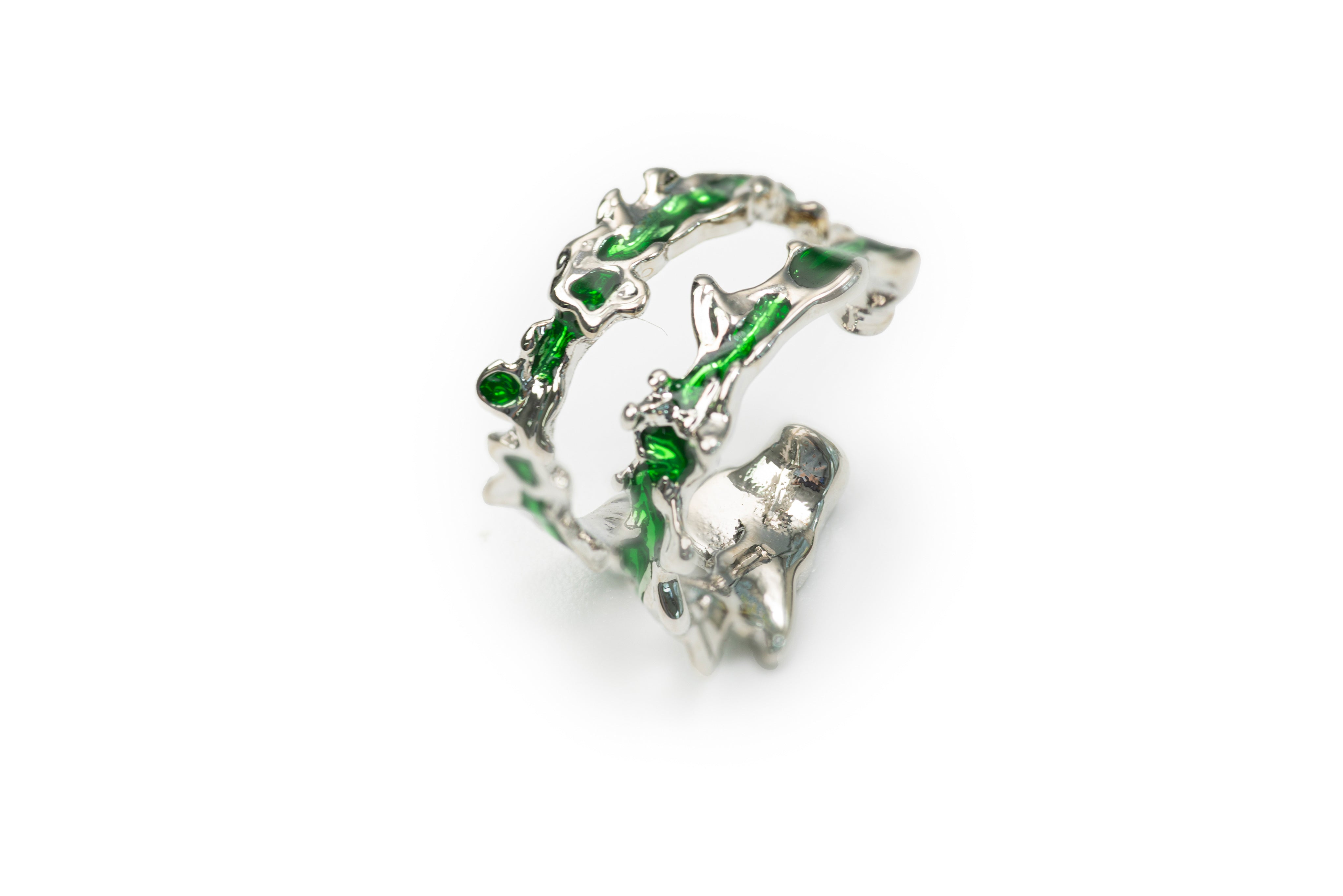 Silver Monster Ear Clip (Only One Not In Pair)