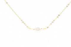 Golden Round Necklace for Women