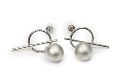 Horizon Studs - Silver/Golden Studs for Women