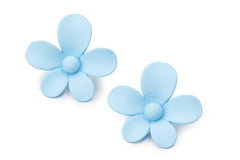 Ocean Blue Daisy Studs