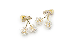 Golden Grape Studs - Golden Studs for Women