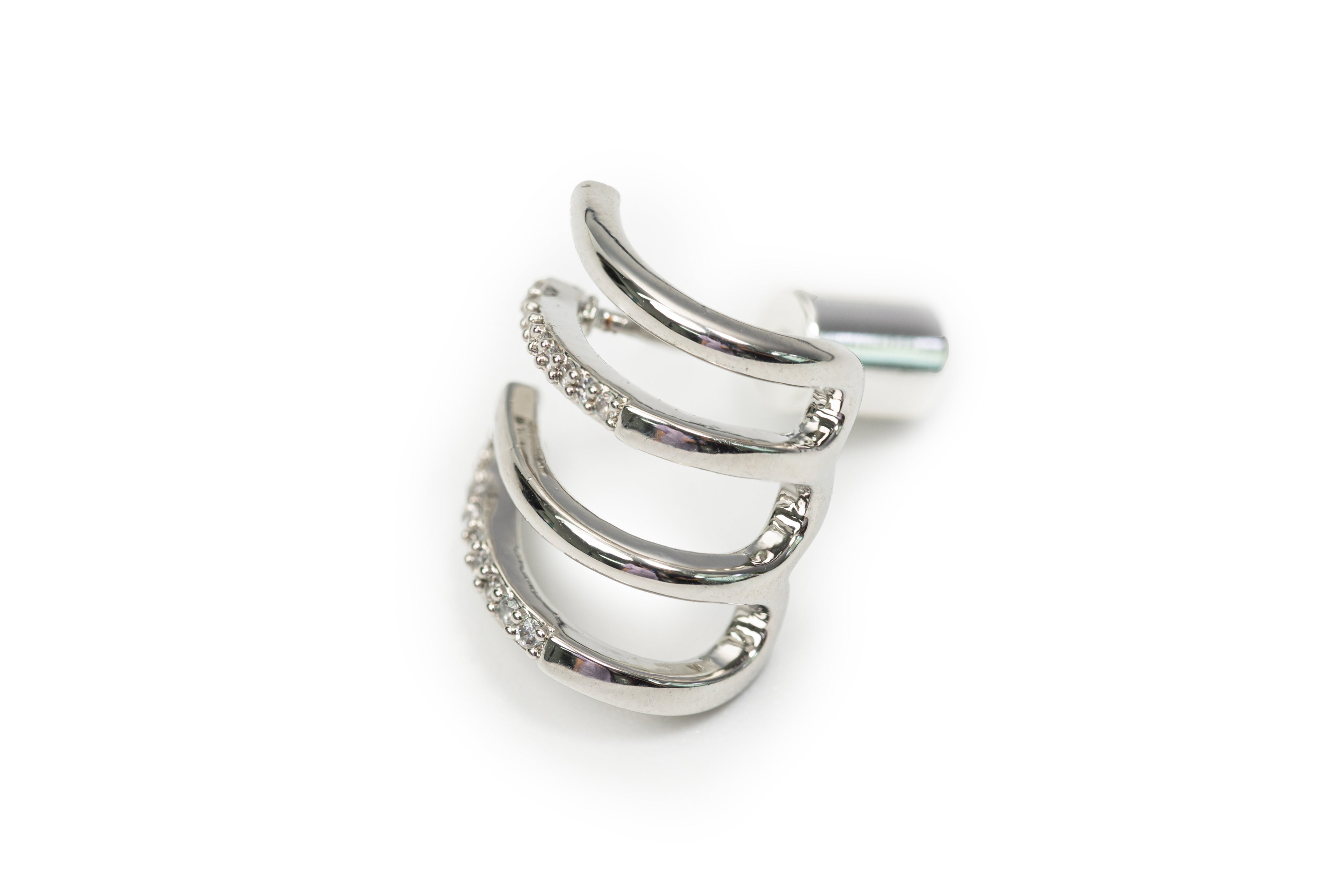 Spiral Studs -Silver Studs for Women