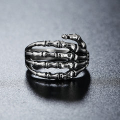 Halloween Ghost Claw Titanium Steel Ring for Men