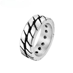 Customized Classic Men's Titanium Steel Ring - Wholesale Foreign Trade Jewelry