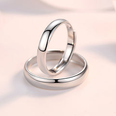 Silver Couple Rings