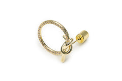 Golden Clinch Studs - Golden Studs for Women