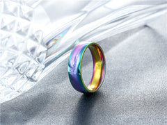 Simple Titanium Steel Ring for Men and Women - Wholesale Fashion Korean Edition