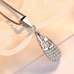 (Pendant Only) Angel's Tears Silver Pendant for Women