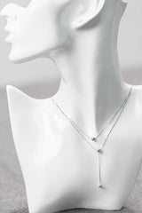 Silver Satellite Necklace