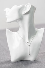 Silver Satellite Necklace