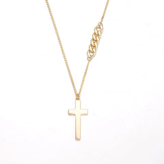 (Two Colours) Cross Pendants Collarbone Necklace for Women