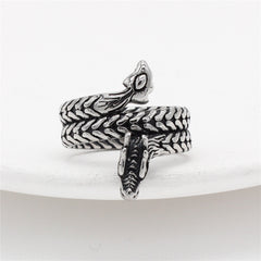 Ancient Dragon Titanium Steel Ring for Men