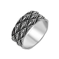 European and American Retro Dragon Pattern Men's Titanium Steel Rings - Wholesale Foreign Trade Accessories