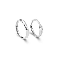 Rupert's Tears silver Couple Ring