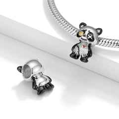 Violent Panda Silver Pendant