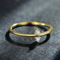 S925 Sterling Silver Temperament Niche Design Ring, Female Zircon Inlaid with European and American Internet Famous Instagram Style Light Luxury Tail Ring Jewelry