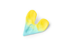 Ocean Heart Studs - Blue Studs for Women