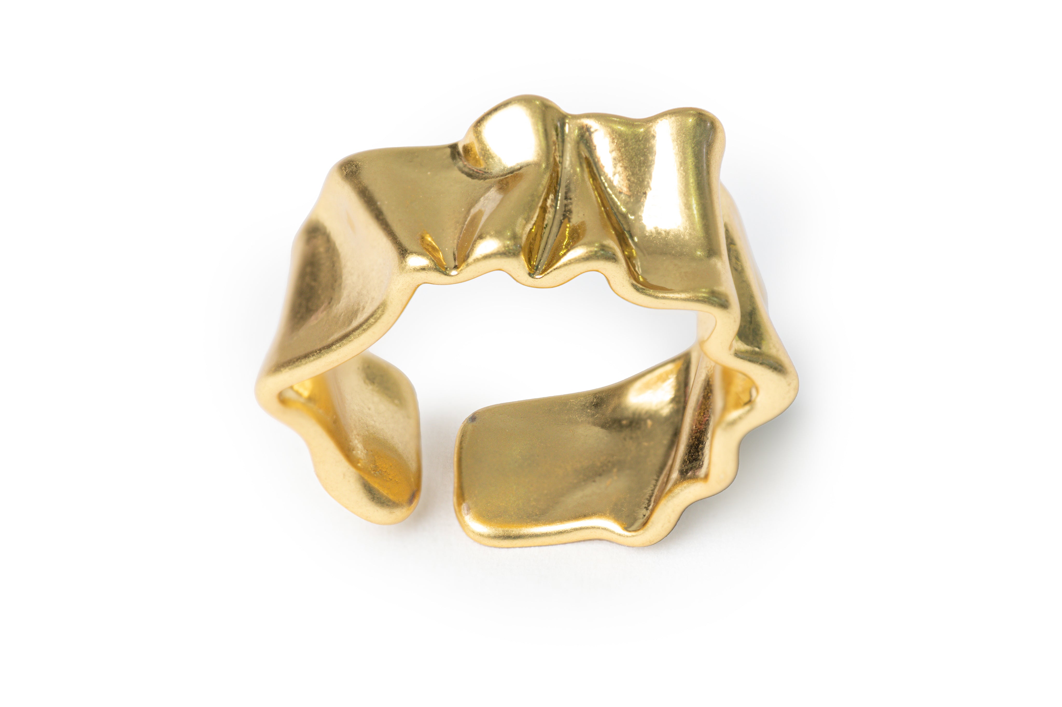 Irregular Golden Ring - Golden Ring for Women