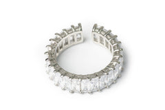 The Brightest Star Over Night Silver Ring