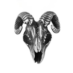 Goat Head Titanium Steel Pendant for Men