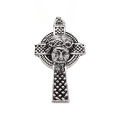 Jesus Celtic Crucifix Titanium Steel Pendant for Men