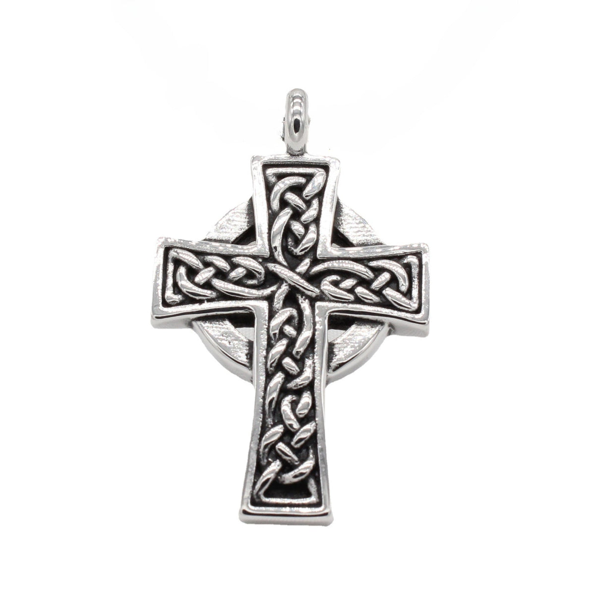 Viking Celtic Cross Titanium Steel Pendant for Men