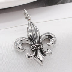 Childern Flower Titanium Steel Pendant for Men