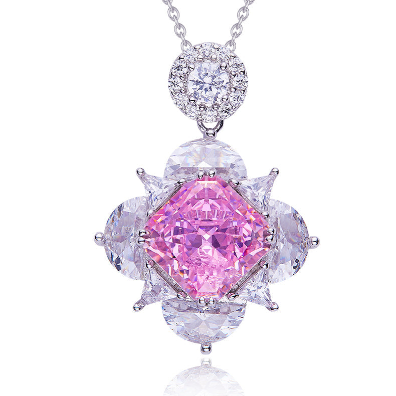 Barbie Pink Zircon Necklace