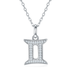 Gemini Moissanite Necklace