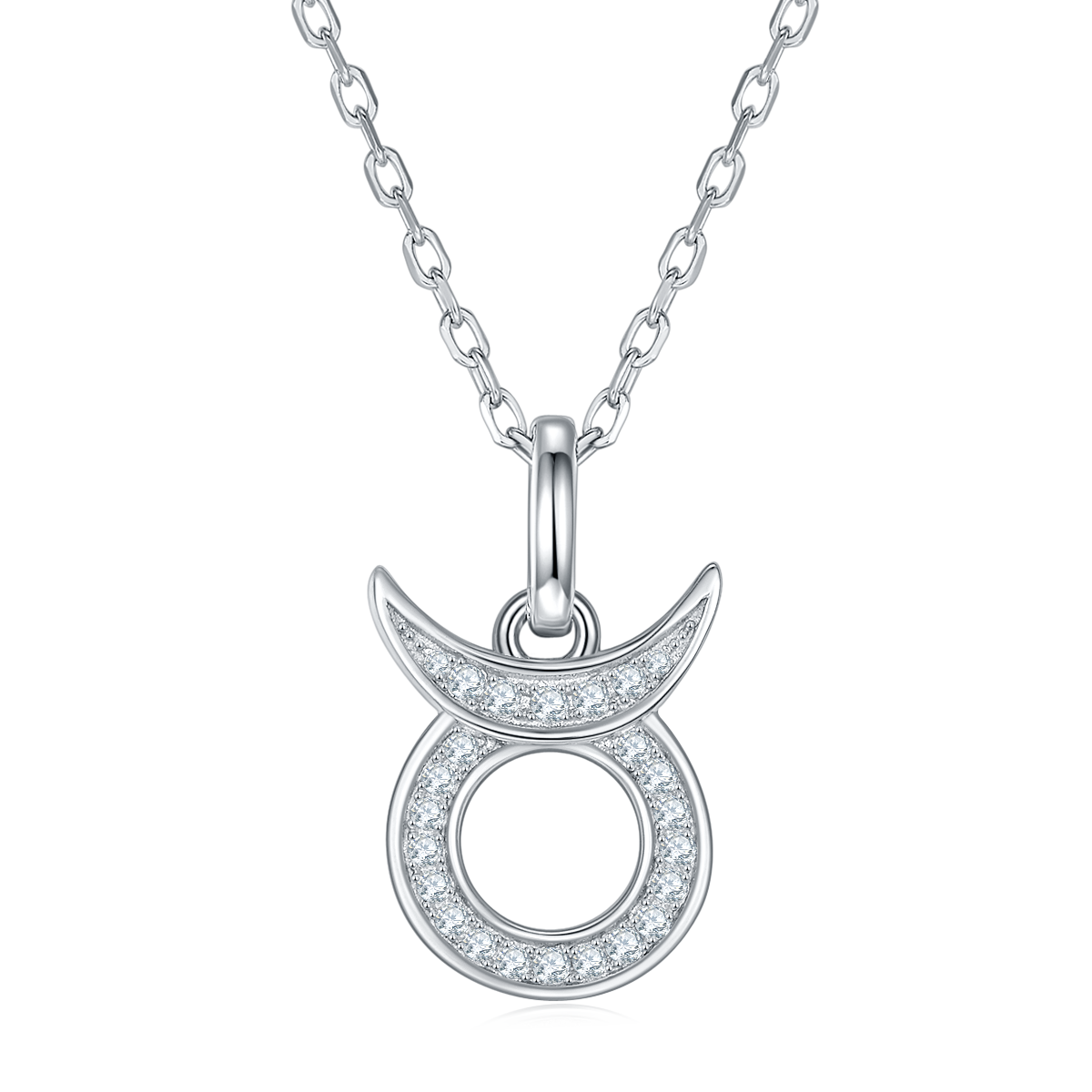 Taurus Moissanite Necklace