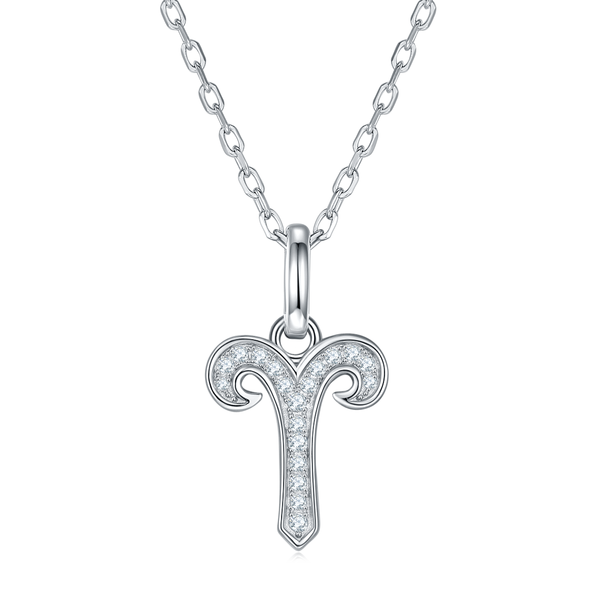 Aries Moissanite Necklace