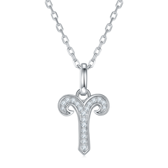 Aries Moissanite Necklace